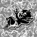 Hot Stuff Sticker