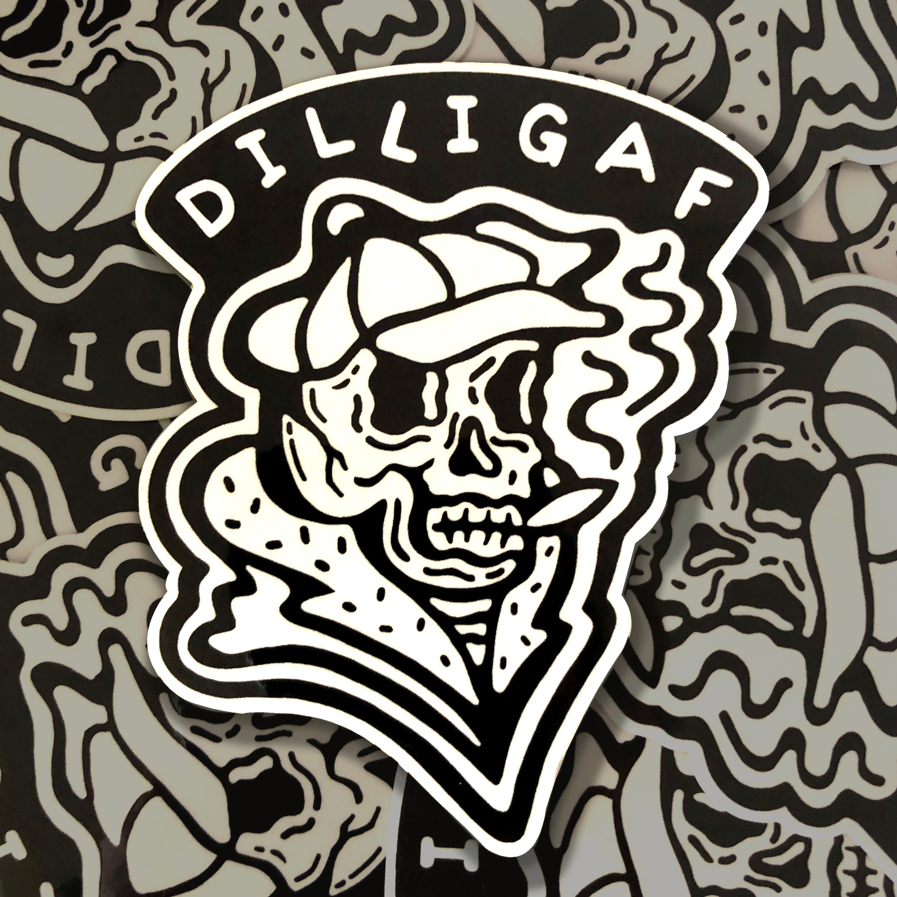 DILLIGAF Sticker