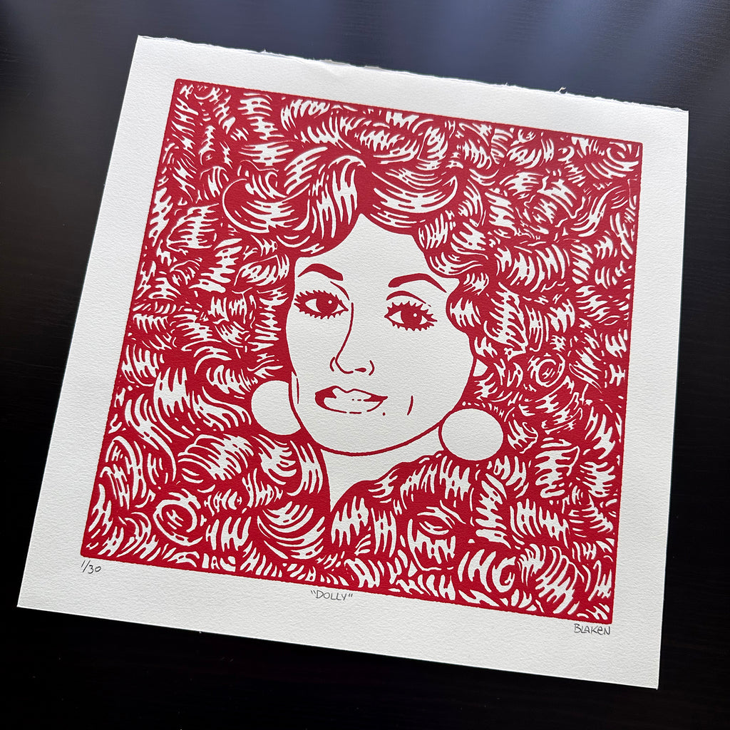 Dolly Parton Screen print