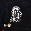 Drunk Skunk - Embroidered Iron on Patch