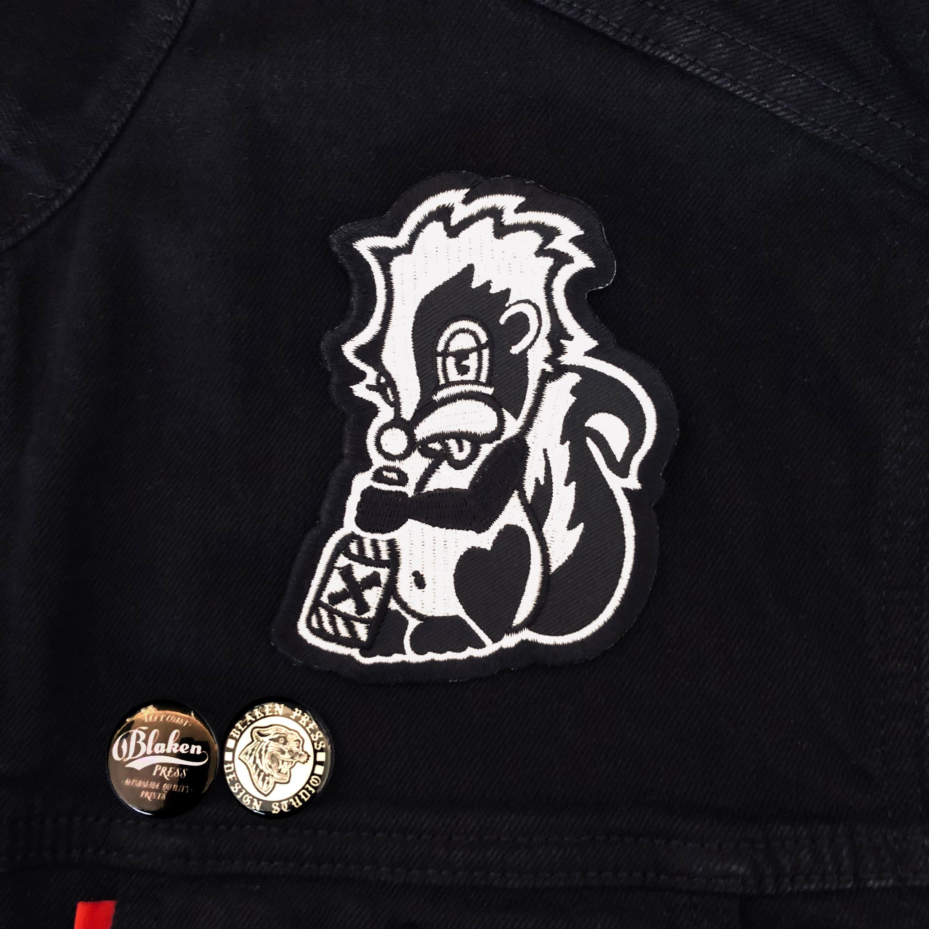 Embroidered Iron-on Tattoo Flash Patches