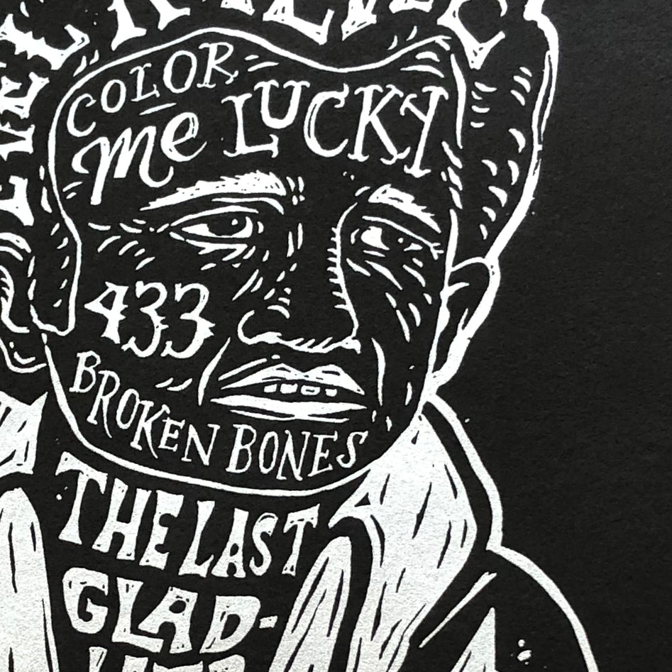 Evel Knievel Screen Print