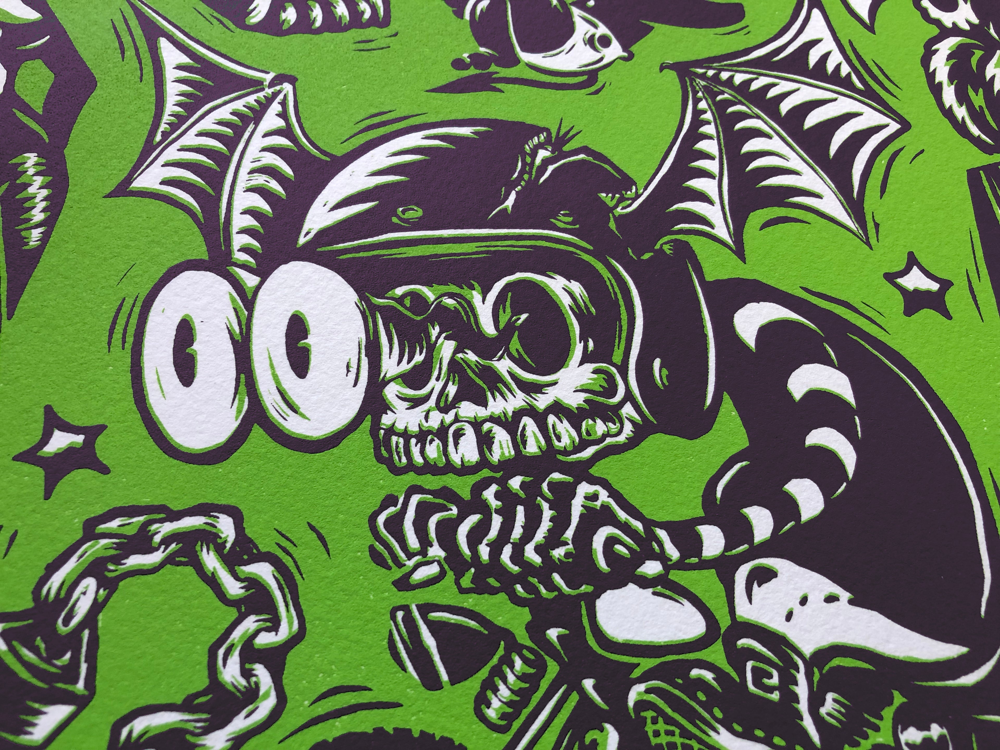 "Ghouls Night Out" Limited Screen Print