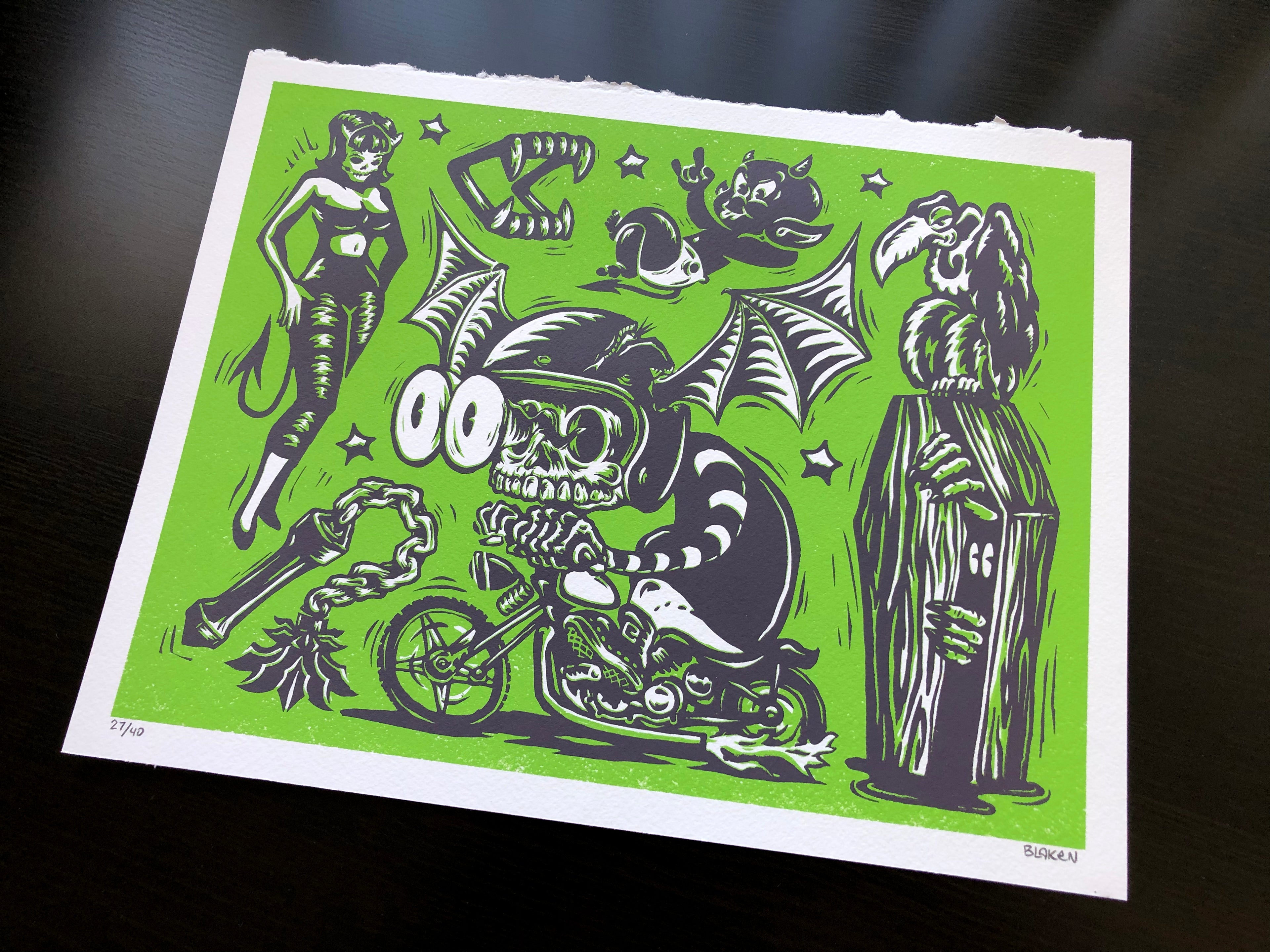 "Ghouls Night Out" Limited Screen Print