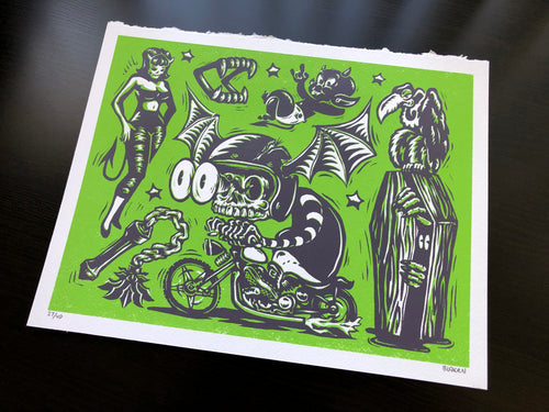"Ghouls Night Out" Limited Screen Print