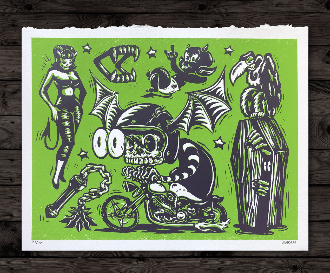 "Ghouls Night Out" Limited Screen Print