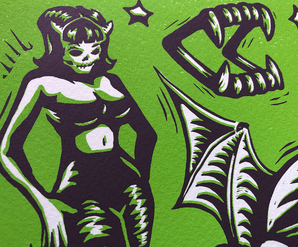 "Ghouls Night Out" Limited Screen Print