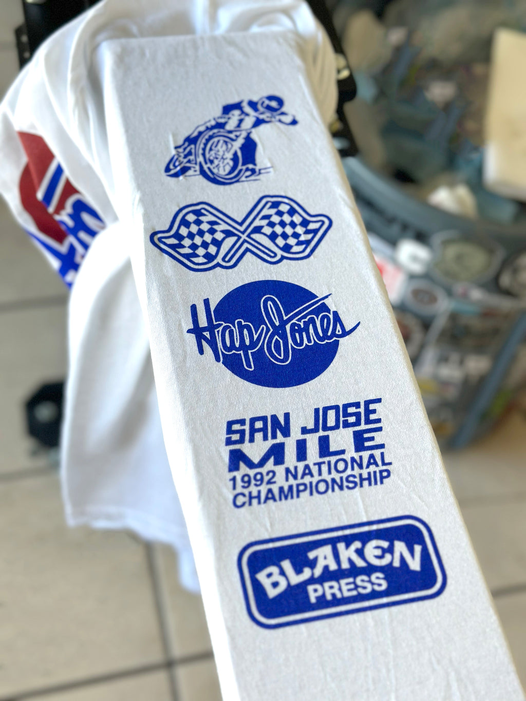 Hap Jones - 1992 San Jose Mile Reproduction Long Sleeve Shirt