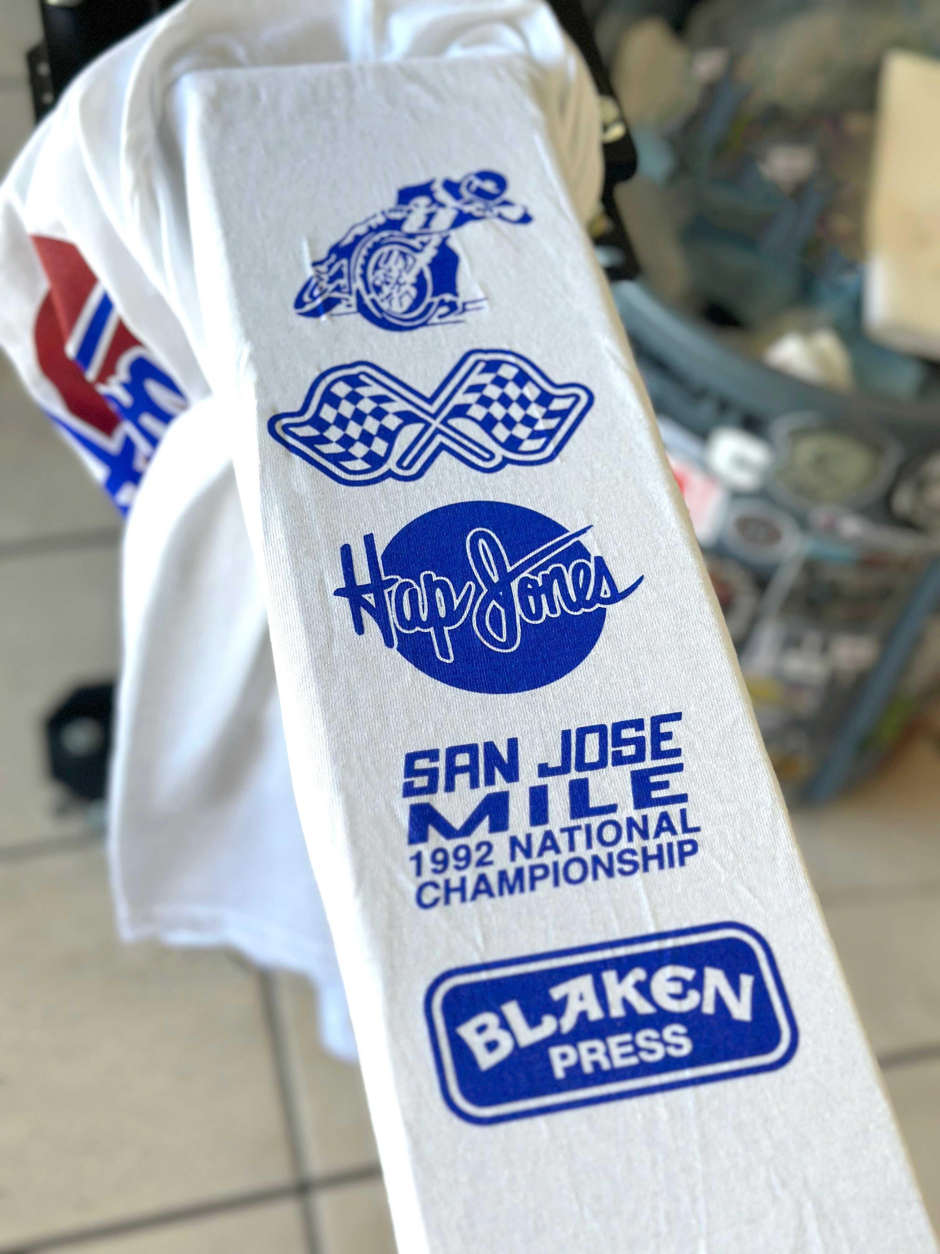 Hap Jones - 1992 San Jose Mile Reproduction Long Sleeve Shirt