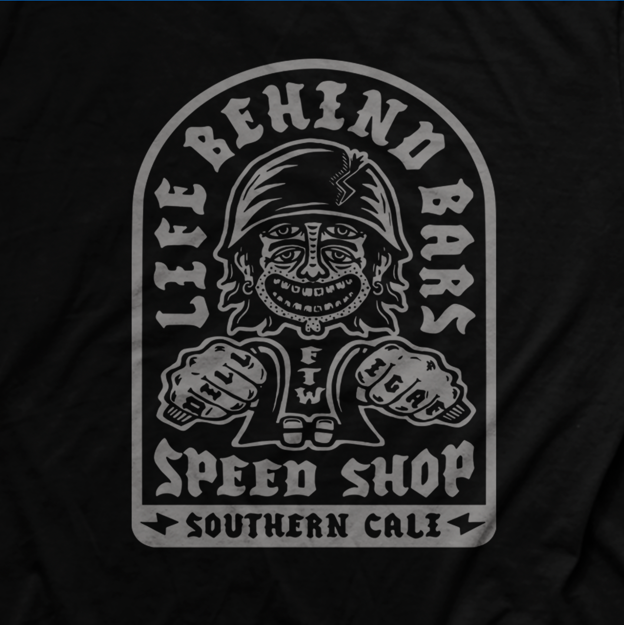 Life Behind Bars Speed Shop T-Shirt
