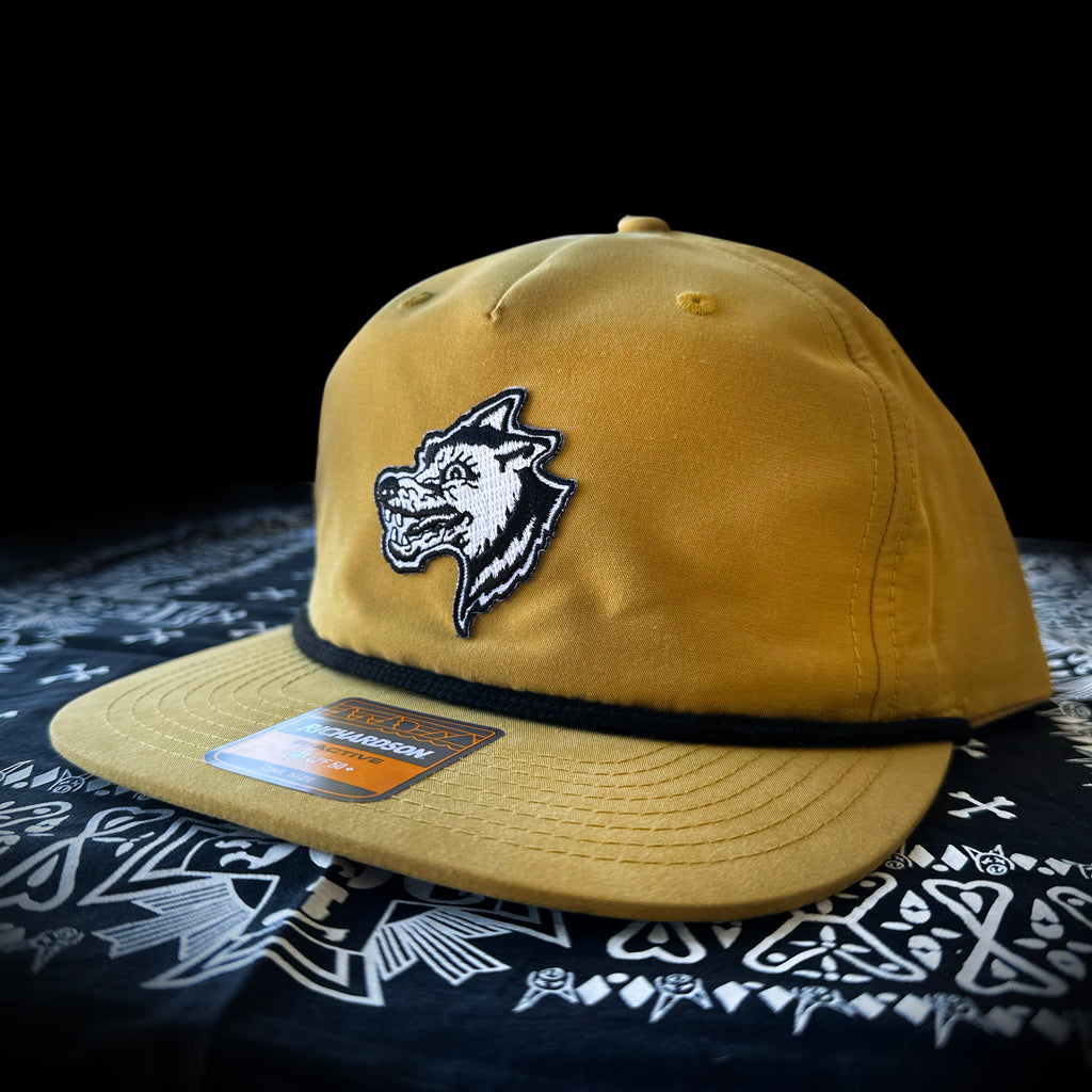 "Lone Wolf" Richardson Yellow Ochre Snapback