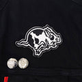 Piggy - Embroidered Iron on Patch