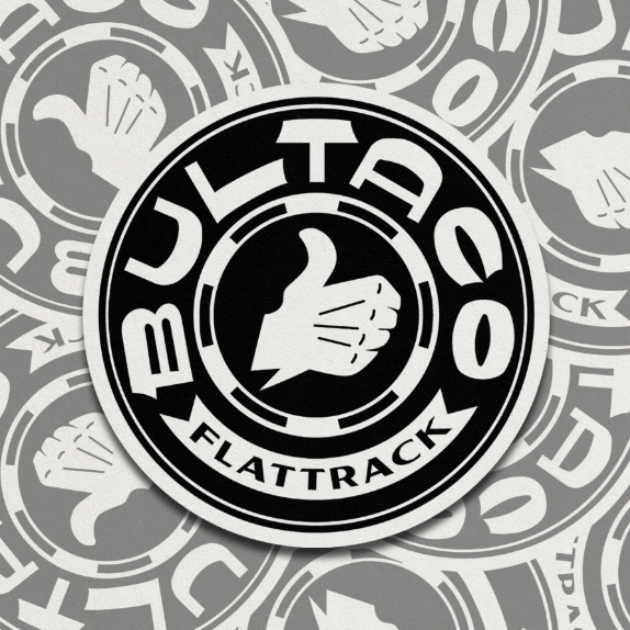 Bultaco Flat Track Sticker