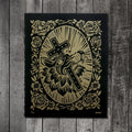 The "Sacred" Wolf Screen print
