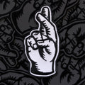Fingers Crossed - Embroidered Patch