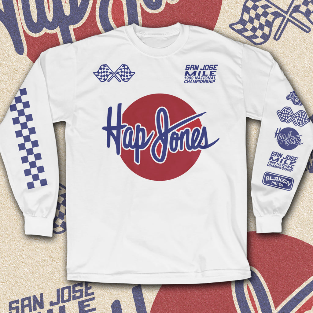 Hap Jones - 1992 San Jose Mile Reproduction Long Sleeve Shirt