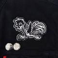 Rooster - Embroidered Iron on Patch