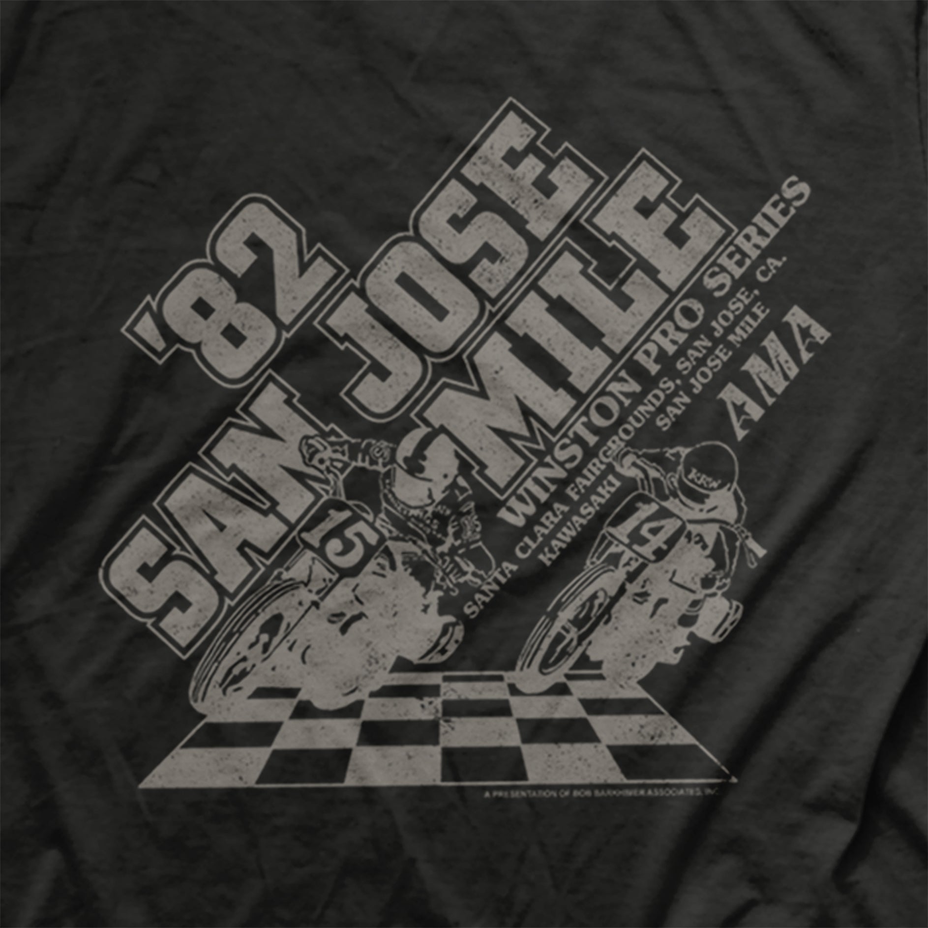 1982 San Jose Mile Reproduction T-shirt
