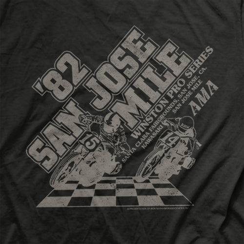 1982 San Jose Mile Reproduction T-shirt
